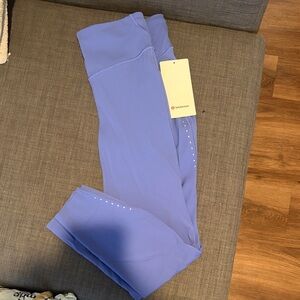 NWT Lululemon Fast & Free 25” Leggings w Pockets-Wild Indigo